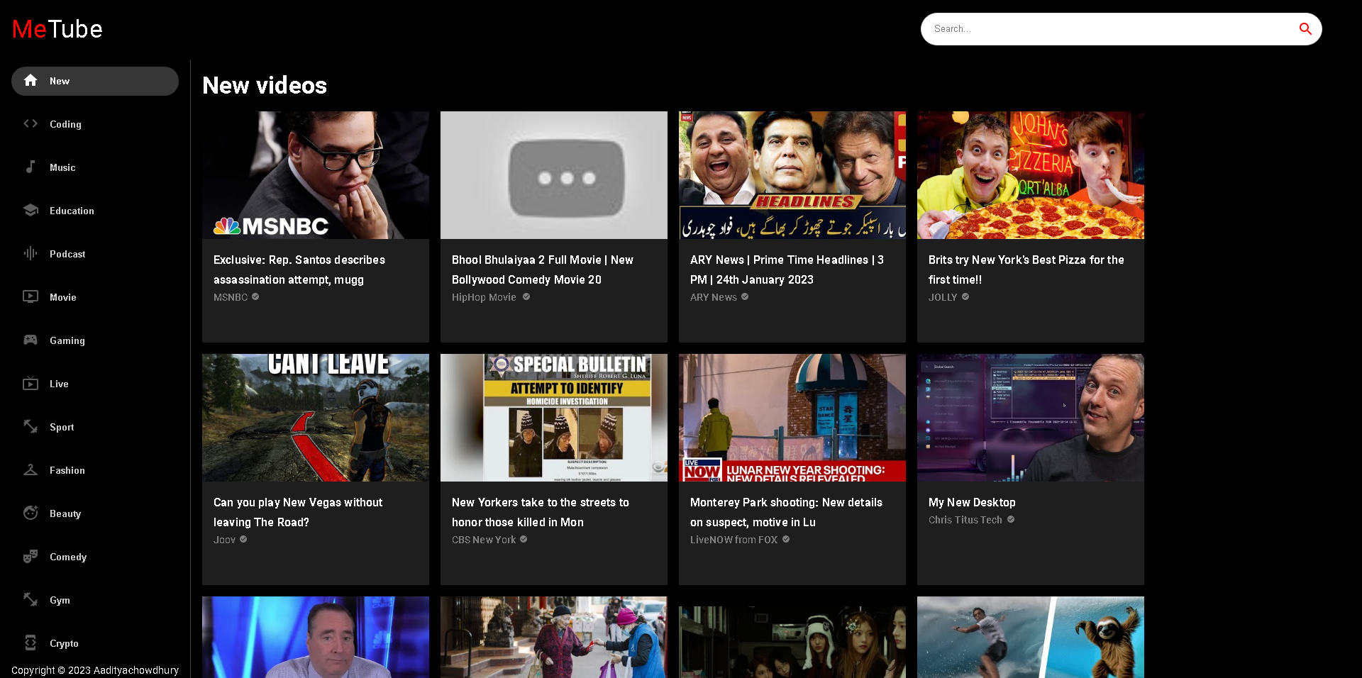 Youtube Clone